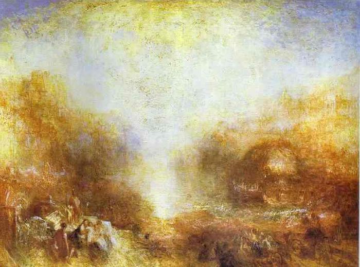 J.M.W. Turner Mercury Sent to Admonish Aeneas china oil painting image